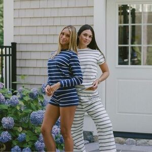 Parke Striped Long Sleeve Tee